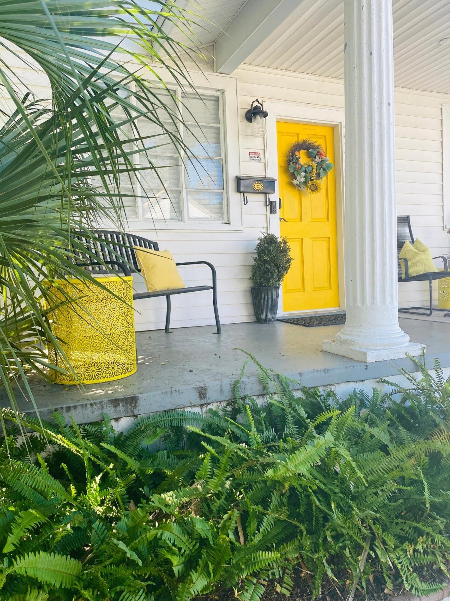 No Ho Yellow Door Bungalow Tampa Bagian luar foto